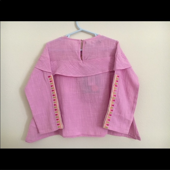 COPY - Embroidered brosha top for baby girl - Picture 6 of 8